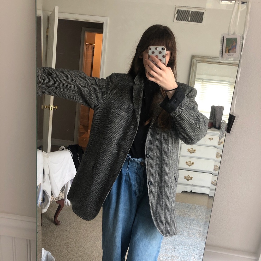 vintage oversized blazer